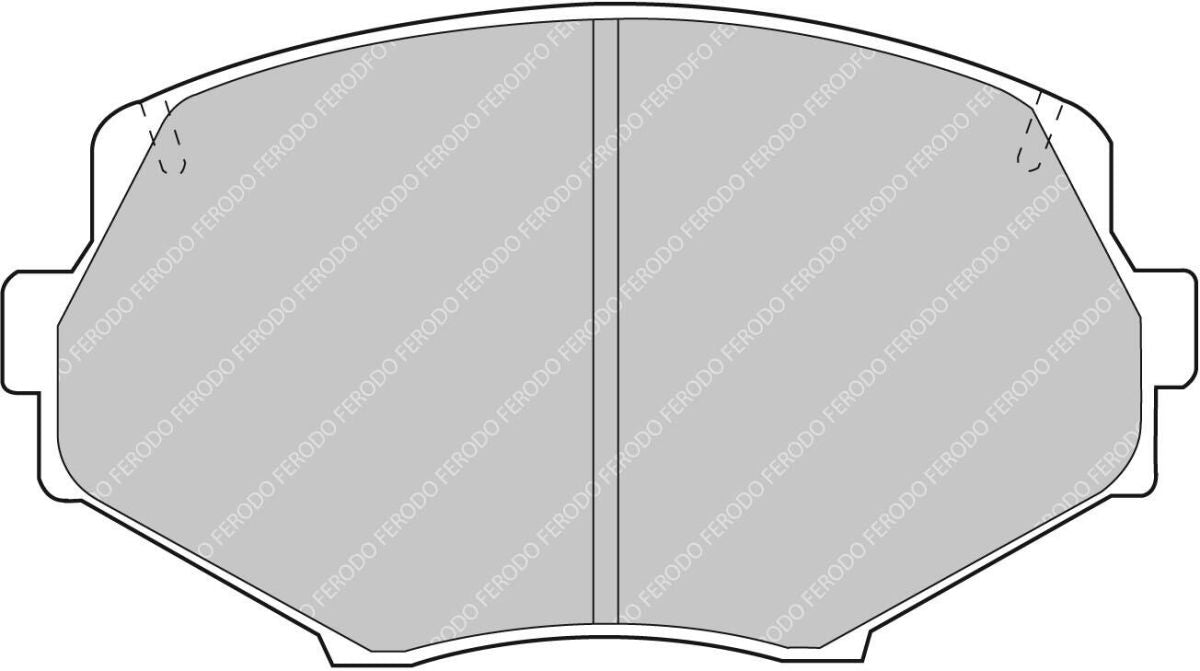 Pastillas de freno de disco FERODO FCP1011R para Mazda MX-5 I