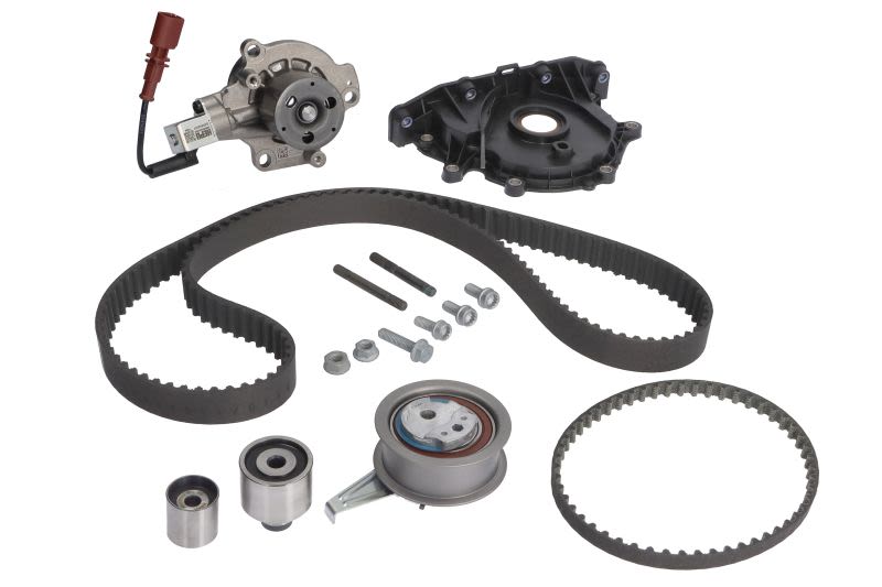 Kit de bomba de agua y correa de distribución HEPU PK06691 para Audi A3