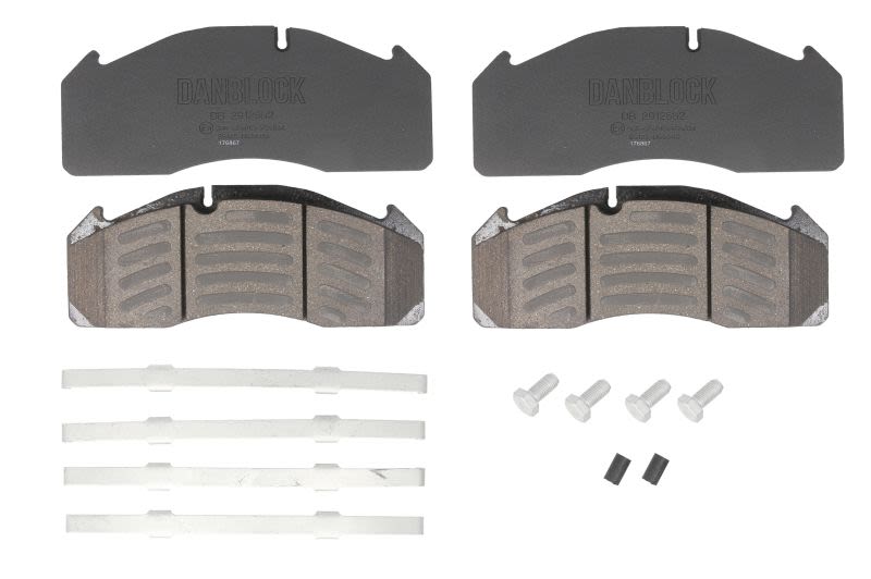 Pastillas de freno de disco DANBLOCK DB 2912582 para Volvo B9