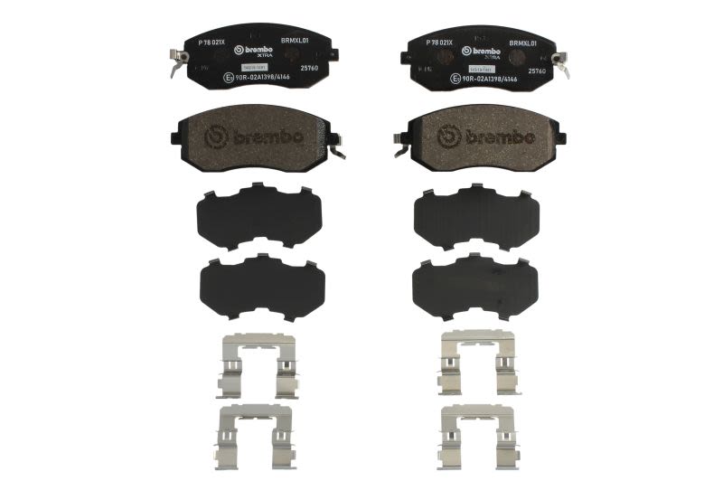 Pastillas de freno de disco BREMBO P 78 021X para Subaru Imprez