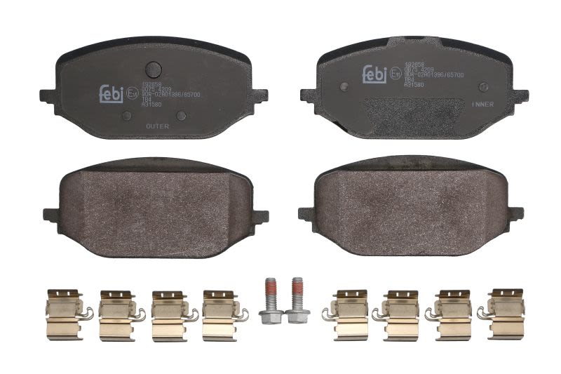 Pastillas de freno de disco FEBI 192658 para Citroen C4 Spacetoure
