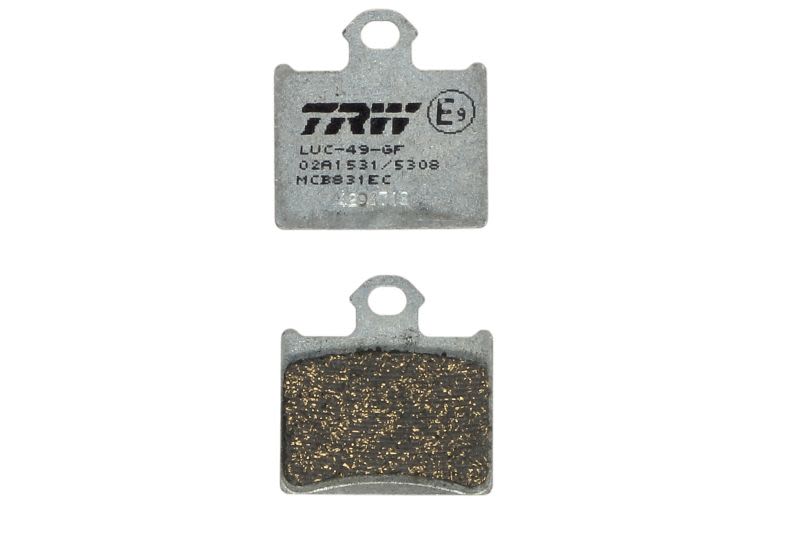 Pastillas de freno de disco TRW MCB831EC para Husqvarna CR