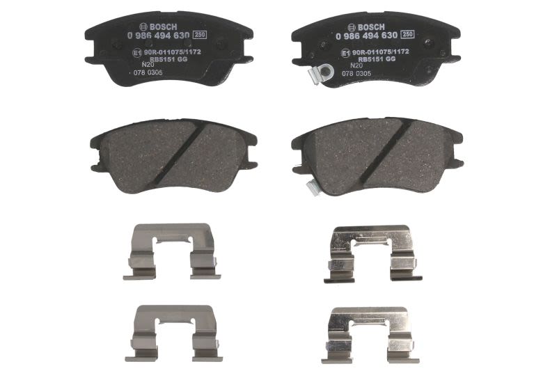 Pastillas de freno de disco BOSCH 0 986 494 630 para Hyundai Atos