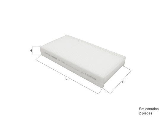 Filtro de aire de cabina KNECHT LA 1156/S