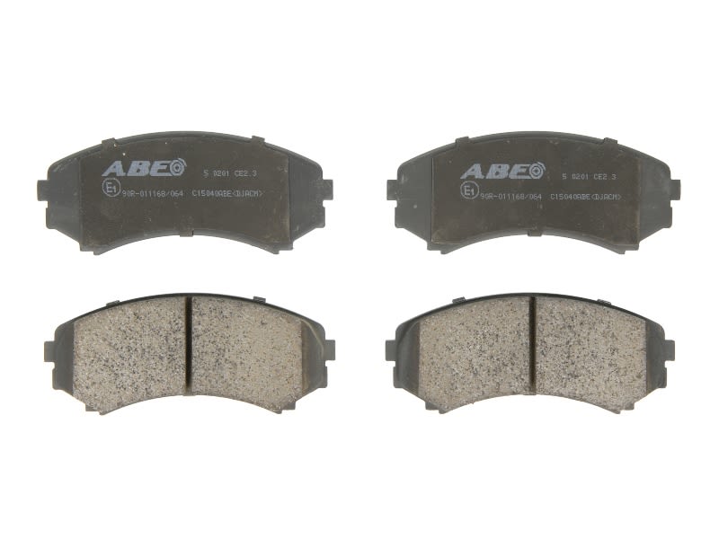 Pastillas de freno de disco ABE C15040ABE para Mitsubishi L200