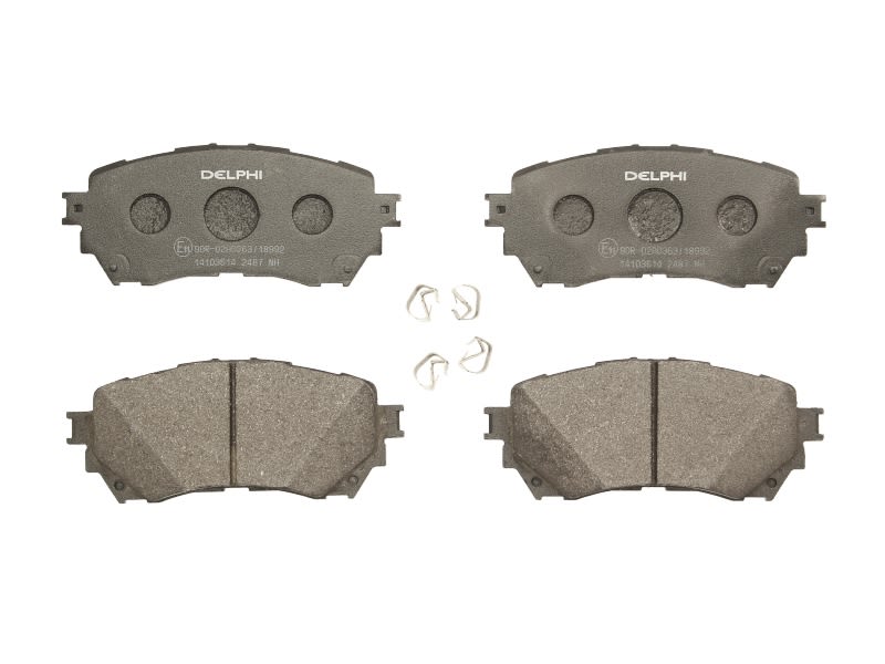 Pastillas de freno de disco DELPHI LP2487 para Mazda 6 2.0/2.2D/2.5