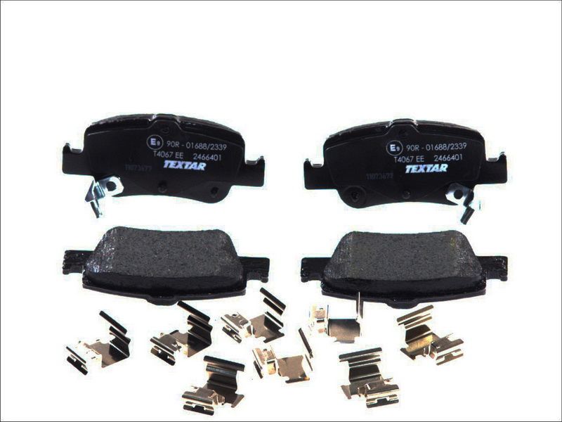 Pastillas de freno de disco TEXTAR 2466401 para Toyota Coroll