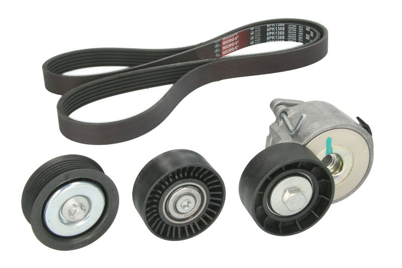 Juego de correa multinervada GATES K026PK1368 para Opel Astra H