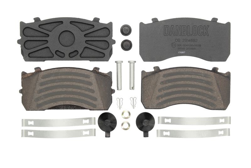 Pastillas de freno de disco DANBLOCK DB 2914882 para Mercedes-Benz Atego