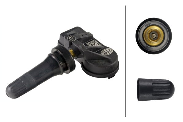 Sensor de presión de neumáticos (TPMS) HELLA 6PP 358 139-461