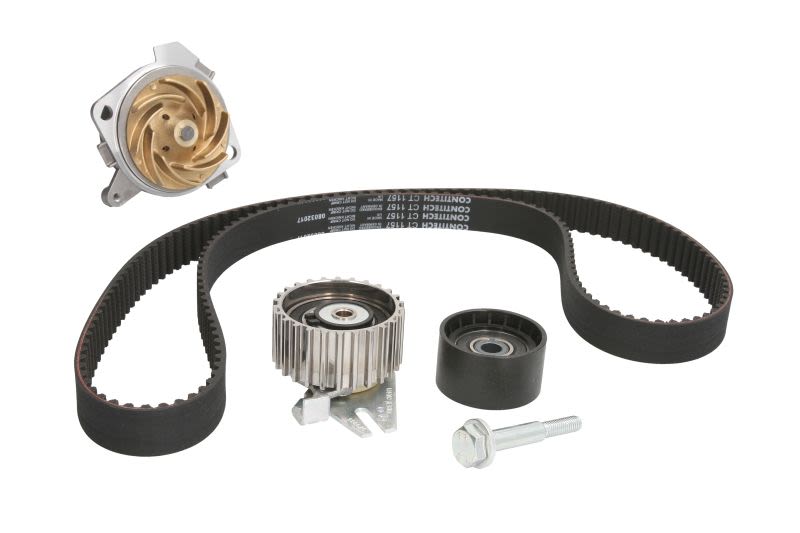 Kit de bomba de agua y correa de distribución HEPU PK10126 para Alfa Romeo Giuliett