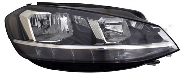 Foco delantero TYC 20-17600-06-2 para Volkswagen Golf VII