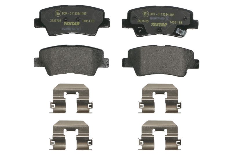 Pastillas de freno de disco TEXTAR 2533703 para Hyundai Accent V