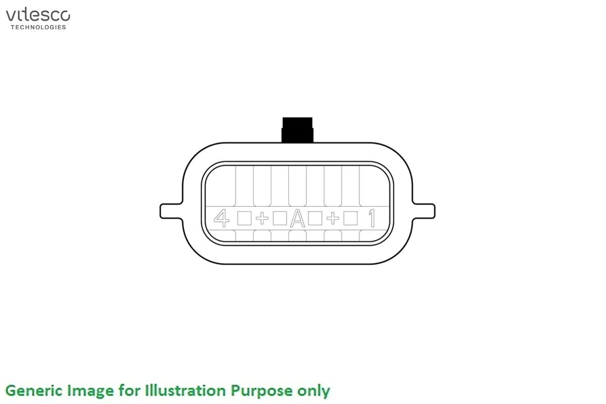 Sensor de flujo de masa de aire VITESCO 574 0009 10 para Nissan Navara NP300