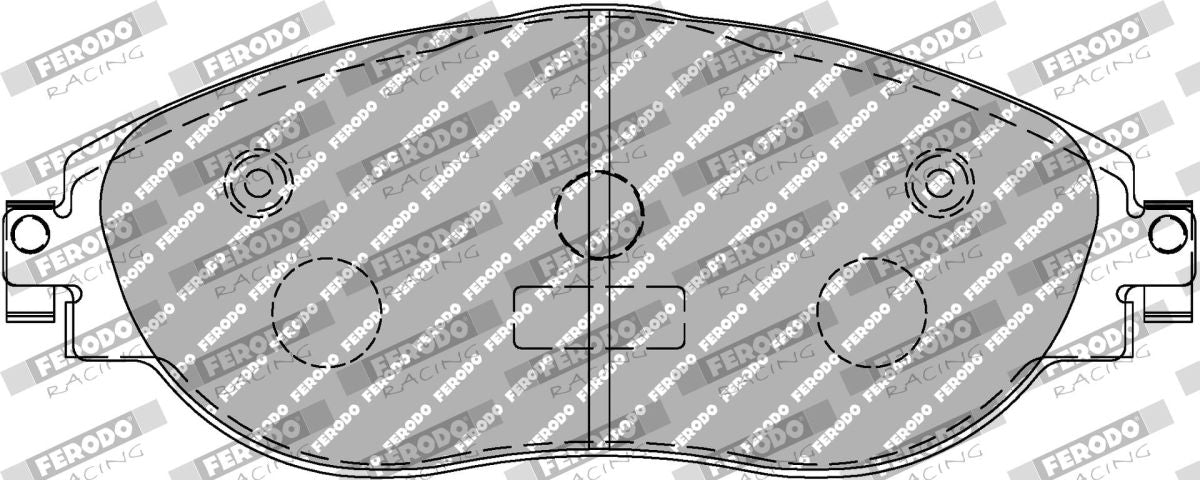 Pastillas de freno de disco FERODO FCP4425H para Volkswagen Golf VII