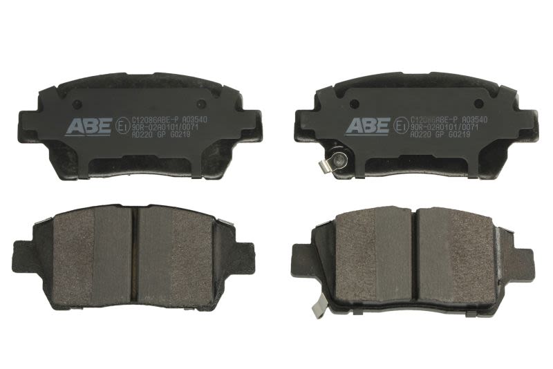 Pastillas de freno de disco ABE C12086ABE-P para Toyota Coroll