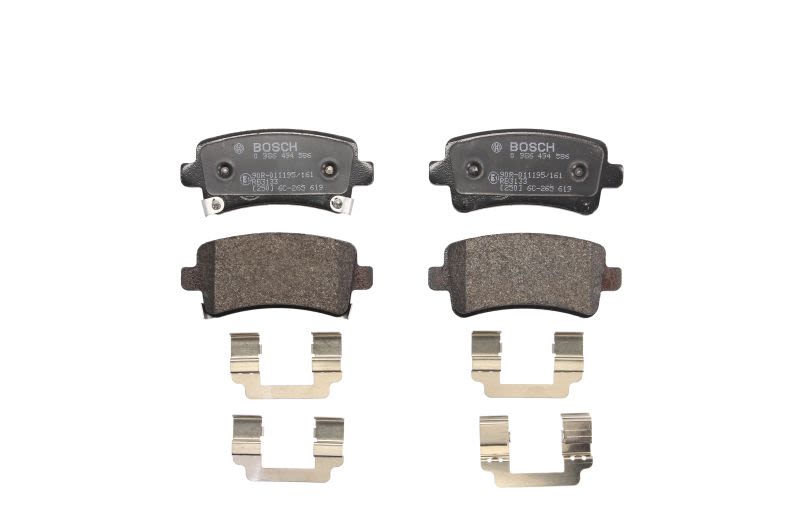 Pastillas de freno de disco BOSCH 0 986 494 586 para Chevrolet Malibu 2.0D/2.4/3.6