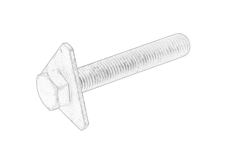 Perno de fijación de bandeja de suspensión OE BMW 33 30 6 793 891 para BMW Serie 1 (F20) 2011-2019