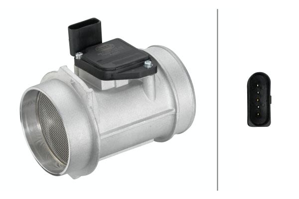 Caudalímetro de aire HELLA 8ET 009 142-451 para Audi A4 B6