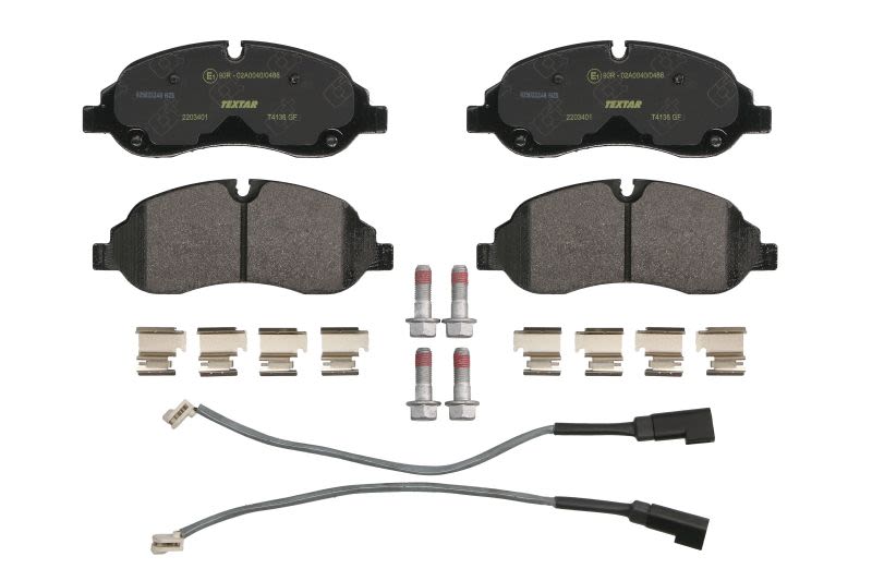 Pastillas de freno de disco TEXTAR 2203401 para Ford Transit V363
