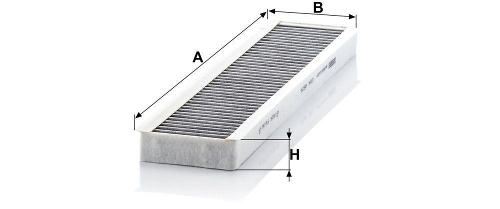 Filtro de aire de cabina MANN-FILTER CUK 4624 para Rover Mini