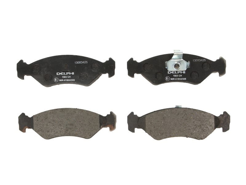 Pastillas de freno de disco DELPHI LP1603 para Ford Fiest