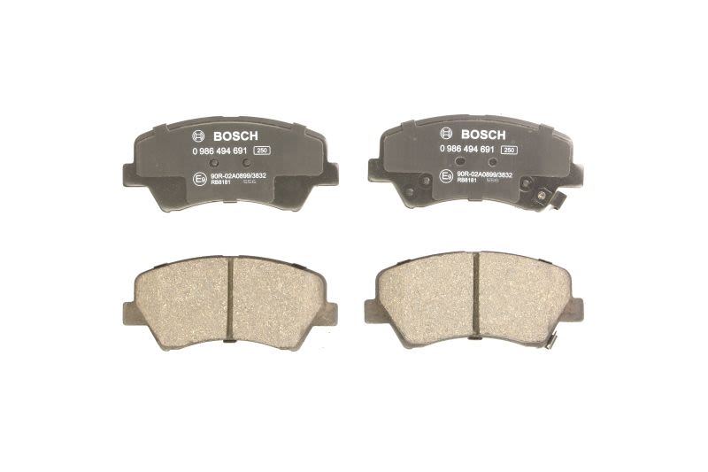 Pastillas de freno de disco BOSCH 0 986 494 691 para KIA Cerato IV