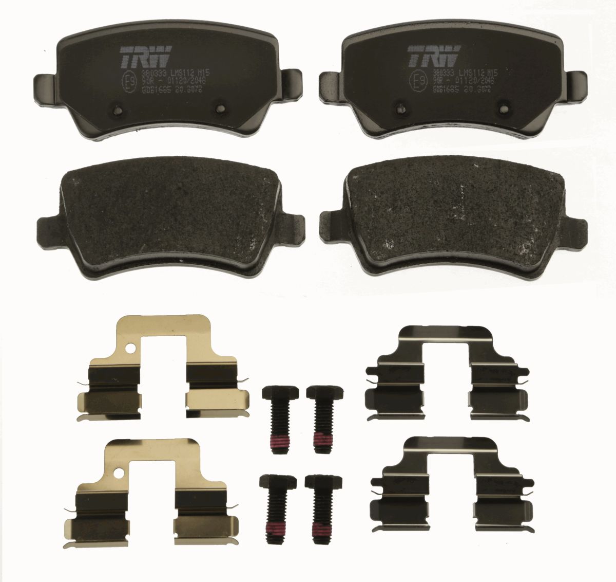 Pastillas de freno de disco TRW GDB1685 para Volvo S60 II