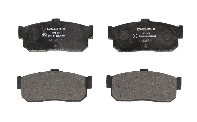 Pastillas de freno de disco DELPHI LP971 para Nissan Sentra V