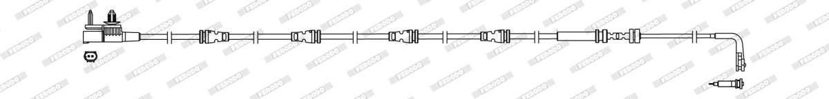 Sensor de desgaste para pastillas de freno FERODO FWI504 para Jaguar E-Pace