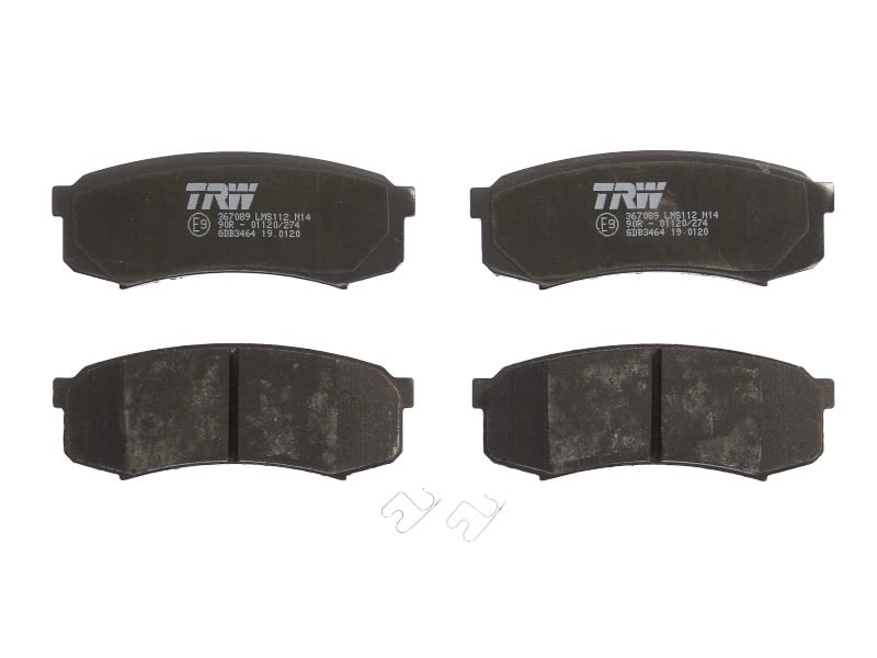 Pastillas de freno de disco TRW GDB3464 para Toyota Land Cruise