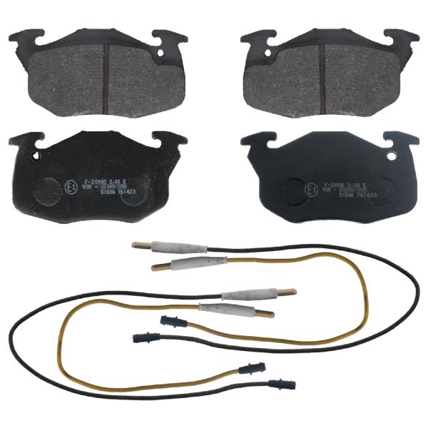 Pastillas de freno de disco FEBI 16291 para Citroen C3 Pluriel