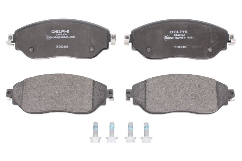 Pastillas de freno de disco DELPHI LP3143 para Nissan NV300