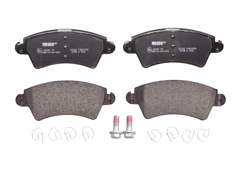 Pastillas de freno de disco FERODO FDB1599 para Peugeot 206