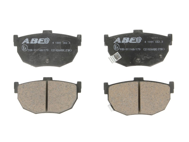 Pastillas de freno de disco ABE C21026ABE para KIA Cerato I