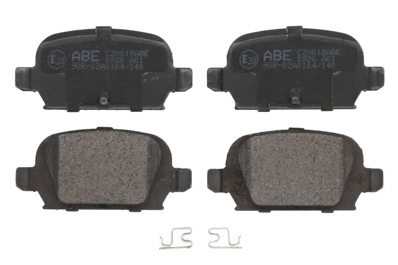 Pastillas de freno de disco ABE C2X018ABE para Opel Corsa B