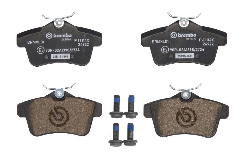 Pastillas de freno de disco BREMBO P 61 114X para Citroen C4 II