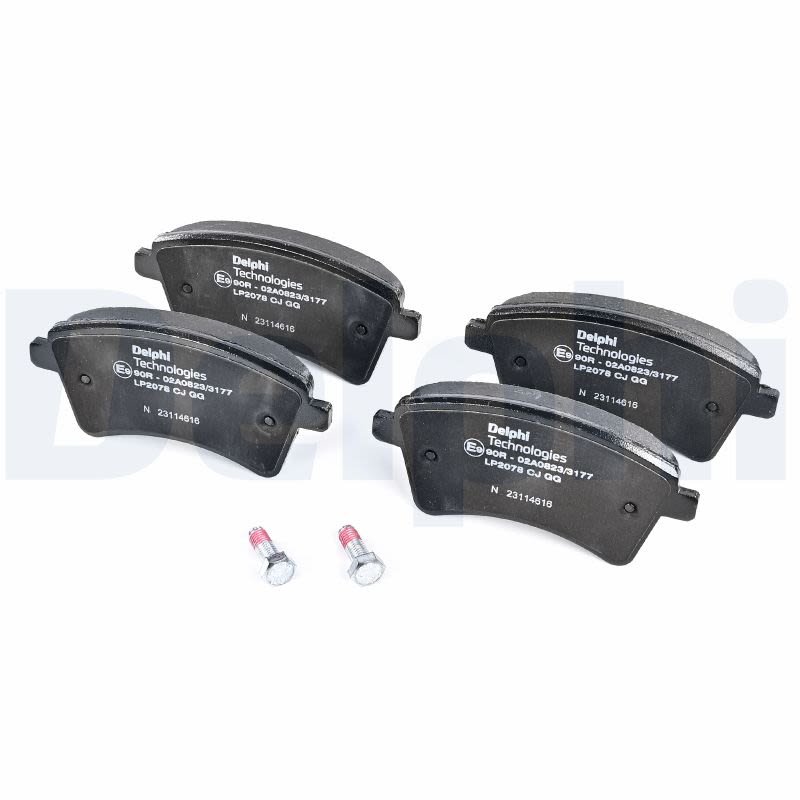 Pastillas de freno de disco DELPHI LP2078 para Mercedes-Benz Citan (MPV)