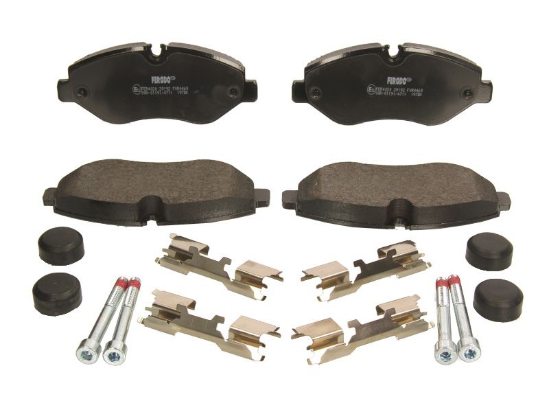 Pastillas de freno de disco FERODO FVR4469 para Mercedes-Benz Sprinter 3,5-T (B906) 2006-2020