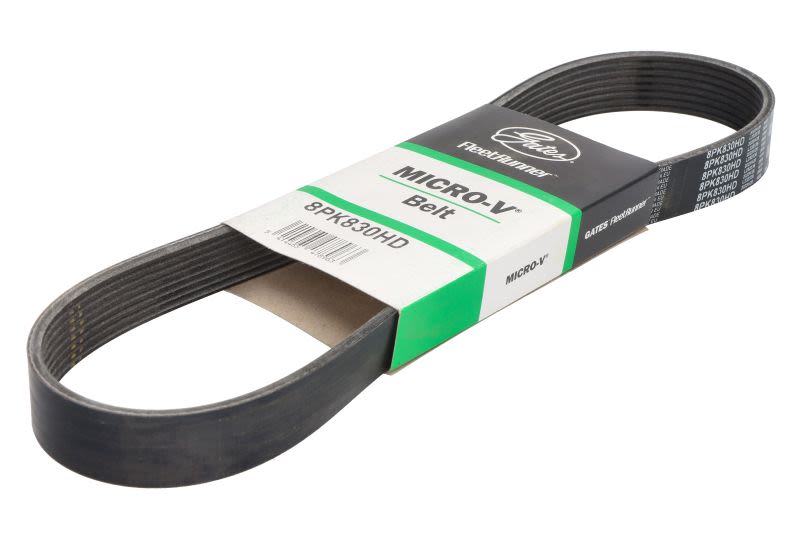 Correa multinervada GATES 8PK830HD para Volvo FH12