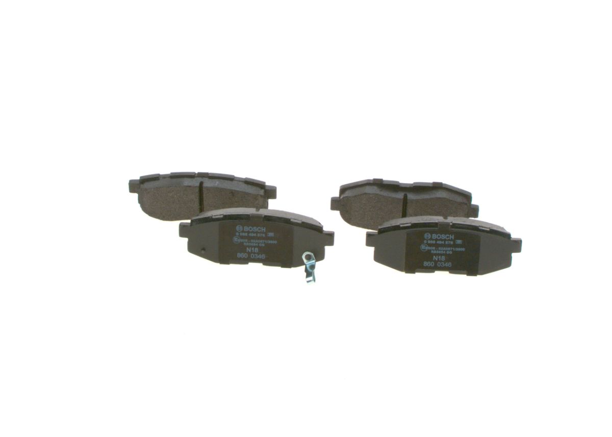 Pastillas de freno de disco BOSCH 0 986 494 876 para Subaru Imprez