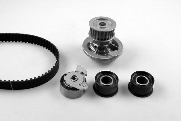 Kit de bomba de agua y correa de distribución HEPU PK03163 para Chevrolet Captiv