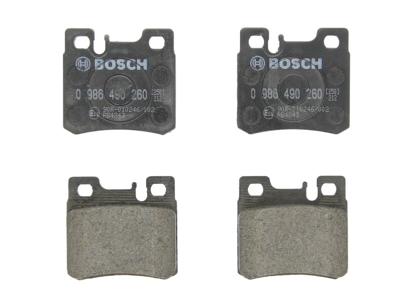 Pastillas de freno de disco BOSCH 0 986 490 260 para Mercedes-Benz Clase C (W202) 1993-2000