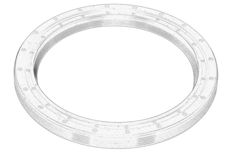 Retén de cigüeñal OE VW 057 103 051B para Audi A3
