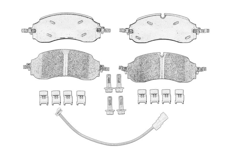 Pastillas de freno de disco OE FORD 2798410 para Ford Transit V363 2.0D/2.2D/Electric