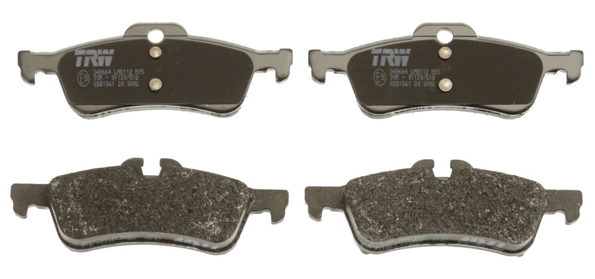 Pastillas de freno de disco TRW GDB1561
