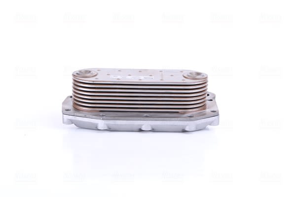 Enfriador de aceite, aceite de motor NISSENS 91141 para Mercedes-Benz Atego