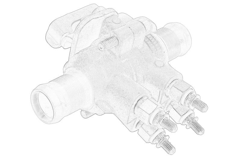 Brida de refrigerante OE OPEL 93863268 para Nissan Primast