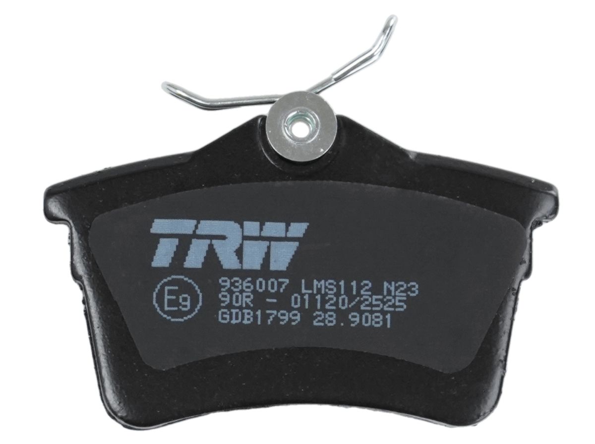 Pastillas de freno de disco TRW GDB1799 para Peugeot 308 I