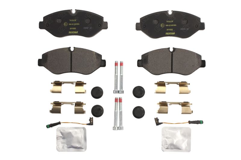 Pastillas de freno de disco TEXTAR 2919202 para Mercedes-Benz Sprinter 3-T (B906) 2006-2020